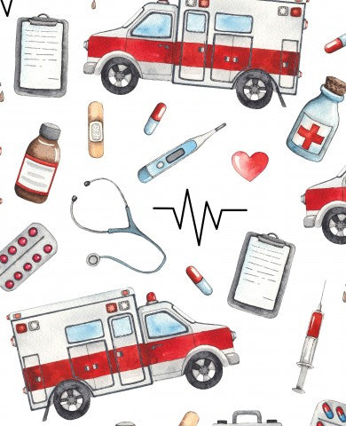 Ambulance et articles médicaux en tissu imperméable