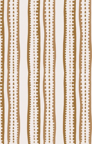 French Terry a brown and white striped wallpaper