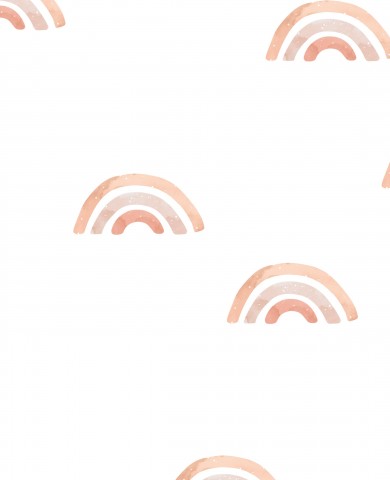 Jersey Watercolor Rainbow Random Peach