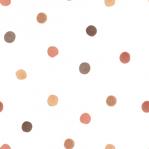  Cotone morbido e flessibile con piccoli motivi a pois acquerellati, ideale per piccoli progetti di cucito. Cotone naturalmente morbido, ideale per cucire tovaglie.