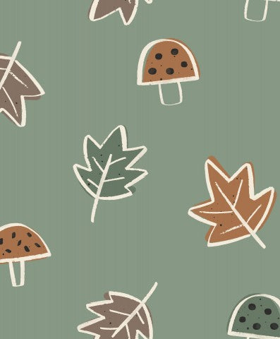 Weiche autumn leaves inspirieren Ihre nächste Modellierung mit Canvas Baumwolle Sage - Natur pur, ideal zum nähen. Baumwollesoft in verschiedenen Abstufungen v