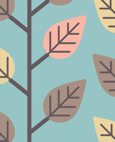 Jersey leaves on mint large