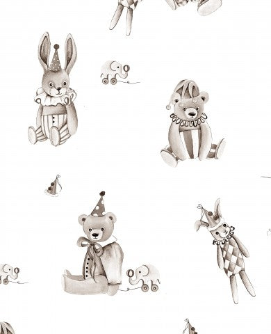 Jersey Circus Toys Sepia White