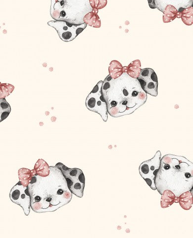 Jersey Dalmatian Girl Cream