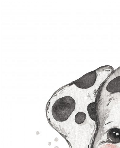 Jersey Dalmatian cushion 35x45cm