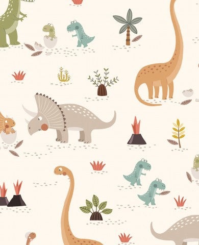 SoftShell Dinosauriern und Pflanzen