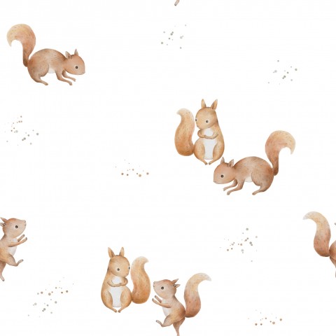Jersey Squirrel Mini White