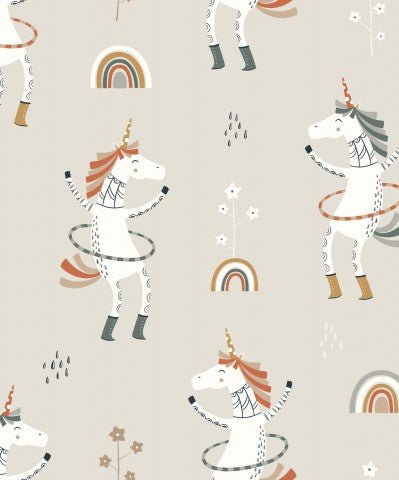 Jersey unicorn in a hula hoop