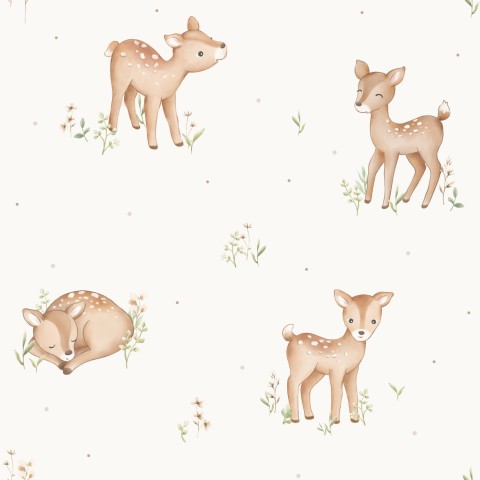 Wasserdichter Stoff Fawn Grass OffWhite