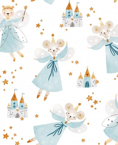 Panama of a sweet fairy and a castle