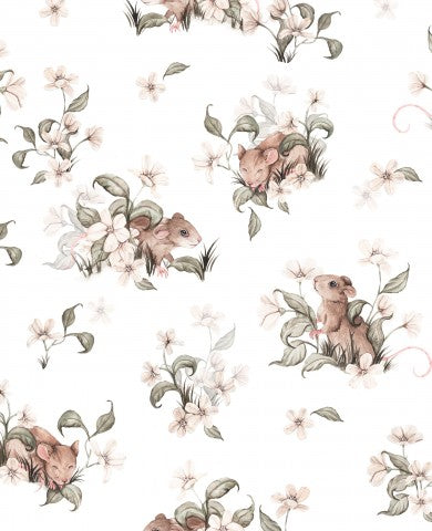 Jersey field mice white