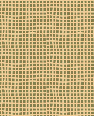 Muslin Bold Lines on Green