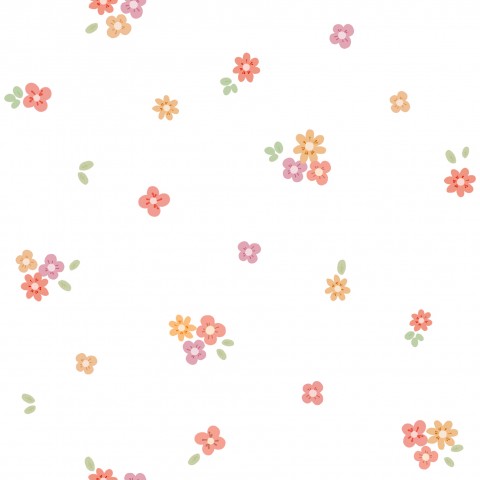 Jersey Floral Sina White