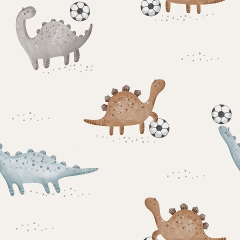 Jersey Fußball-Dinosaurier Blau
