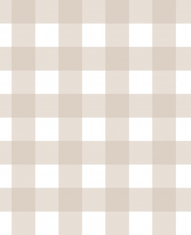 Muslin Gingham Beige