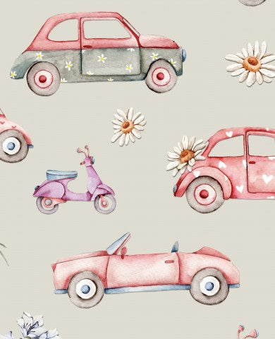 Jersey Girly Cars, Large Sage