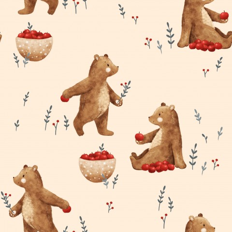 Jersey Happy Bears beige