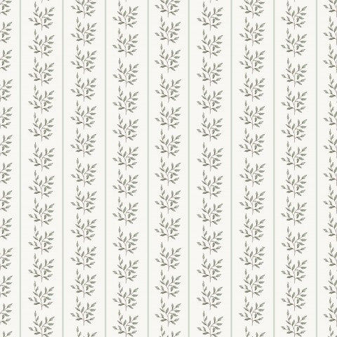 Stoff für deine nächste Projektion: Canvas Baumwolle Green Cottage Leaves - Natürliche Töne und lebendige Blätter, ideal zum nähen von Kleidern, Taschen & Co.
