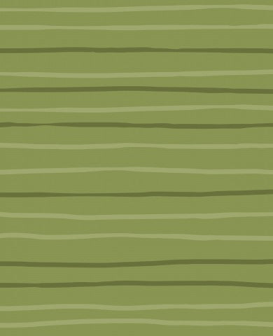 Wasserdichter Stoff Hand drawn lines green