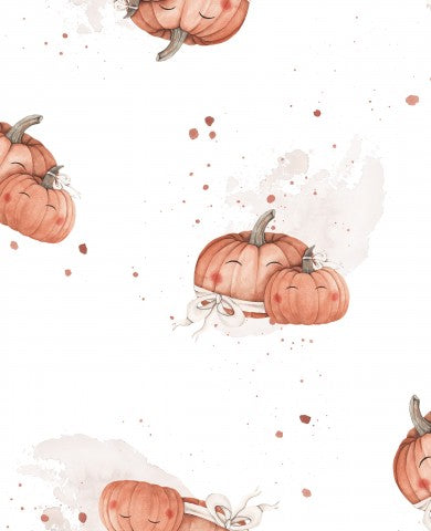 Jersey Happy Pumpkins white