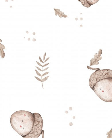 Muslin Autumn Minimal 30x30cm white