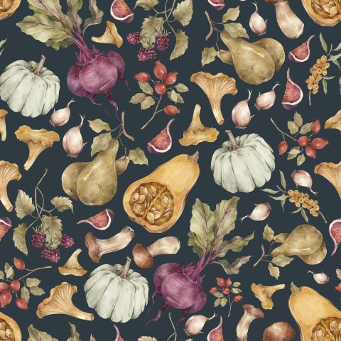 Jersey Autumn Garden Dark