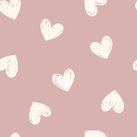 Jersey Hearts Pale Pink