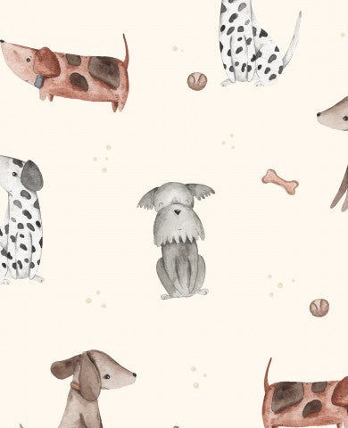 Jersey Dog Cream 30x30cm