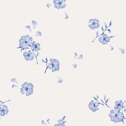 Jersey IM Small blue flowers cre