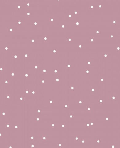 Jersey irregular dots mauve