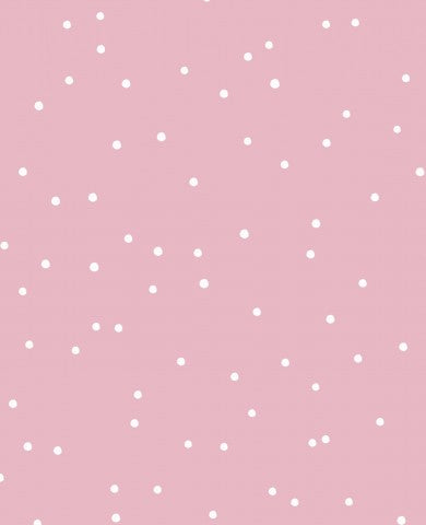 Jersey irregular dots pink