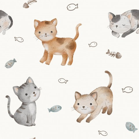 Jersey cats made of white