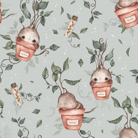  Scopri la nostra tela di cotone leggera e morbida Little Mandrake 20x20cm verde! Ideale per la tua prossima proiezione o decorazione. Alta qualità, bre