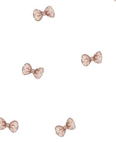 Jersey small bow brown