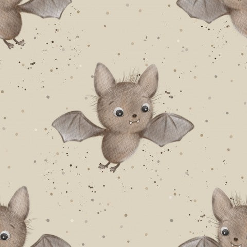 Muslin bats on it