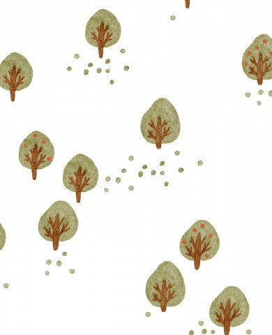  Alberi e foglie di French Terry