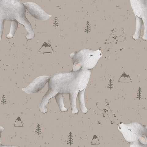 Jersey Little Taupe Wolf