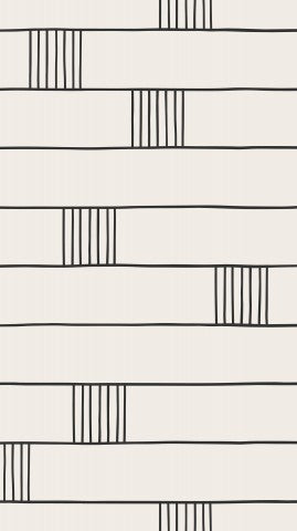 Toile de coton, papier peint à rayures noires et blanches avec des lignes