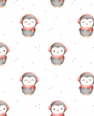 Weich und atmungsaktives Baumwollcanvas von Lulu Penguin - 20x20cm, ideal für Näherinnen und Kreative. Weißer Hintergrund, passend zu vielen Designs. Günstige 