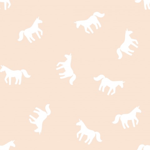 Jersey Mini Unicorns Peach