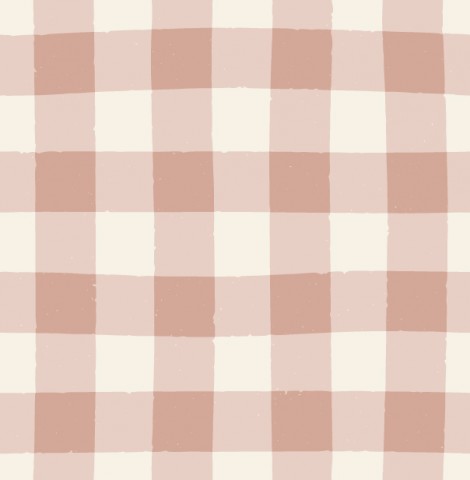Jersey mini gingham in vintage pink