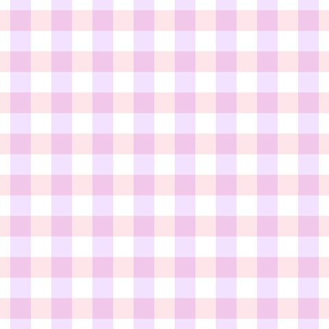 Jersey mini lilac gingham strawberrygirl