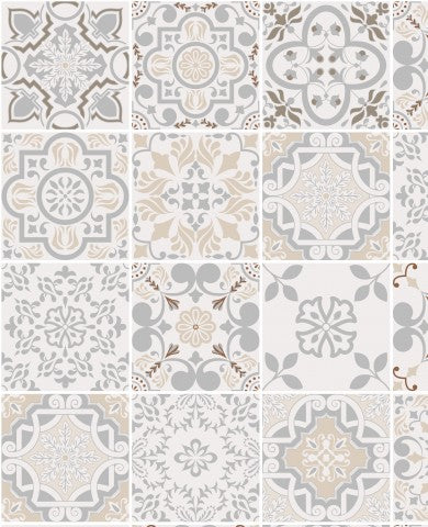 Jersey Neutral Elegant Mixed Tiles