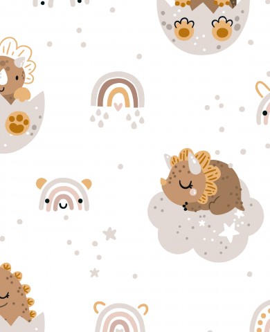 SoftShell cute hedgehogs and clouds