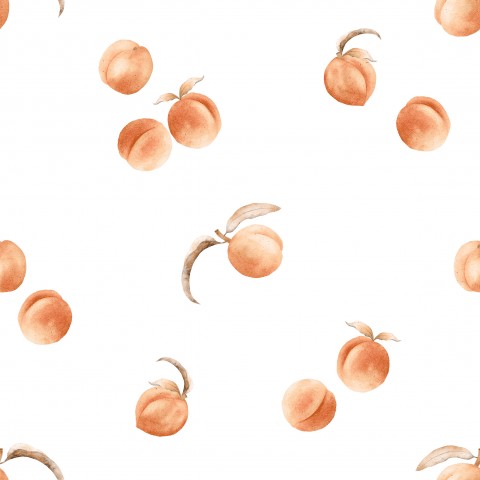 Wasserdichter Stoff peach white