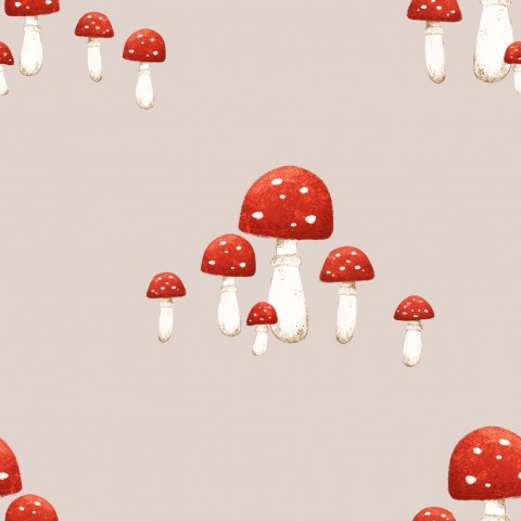 Jersey mushroom of the fly agaric family