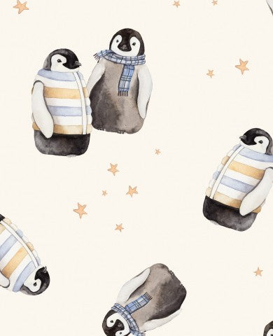 Wasserdichter Stoff Pinguincreme