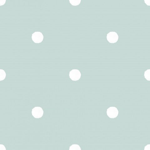 Jersey dots on mint 15x15