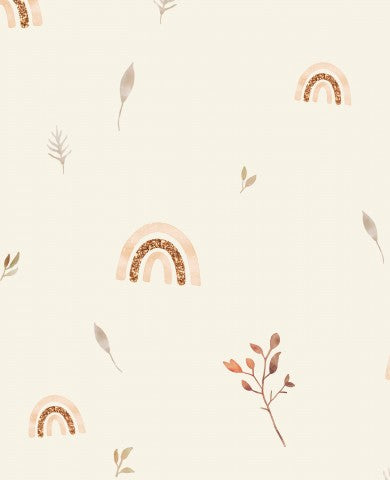Feuilles de mousseline et arcs-en-ciel