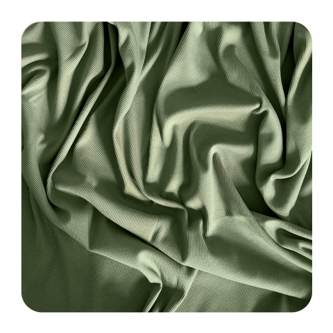 Rib Jersey Moss Green